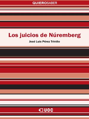 cover image of Los juicios de Nuremberg